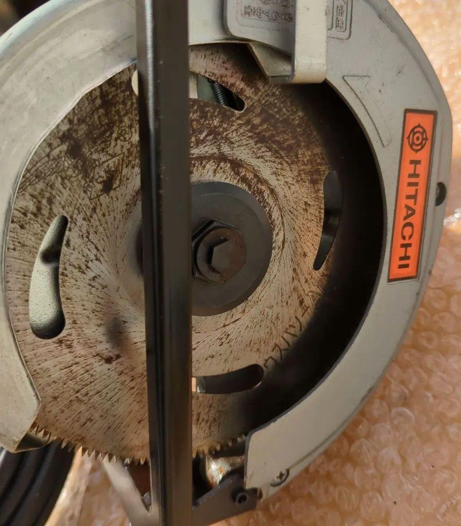 HITACHI 丸のこ 160mm 日立工機 ＦＫ−６Ａ マキタ日立兼用替刃付き