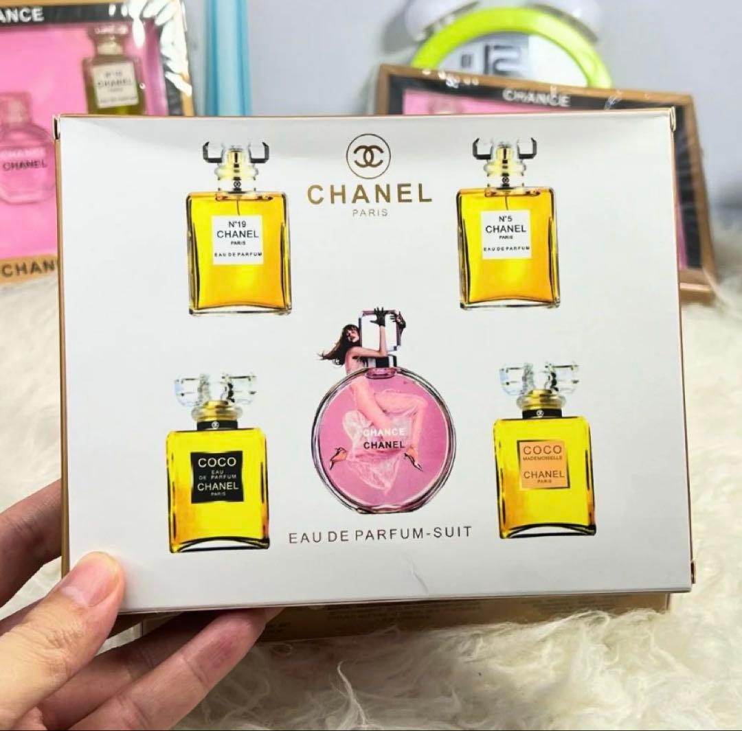 CHANEL 香水 (5ml)5本セット ギフトボックス入り