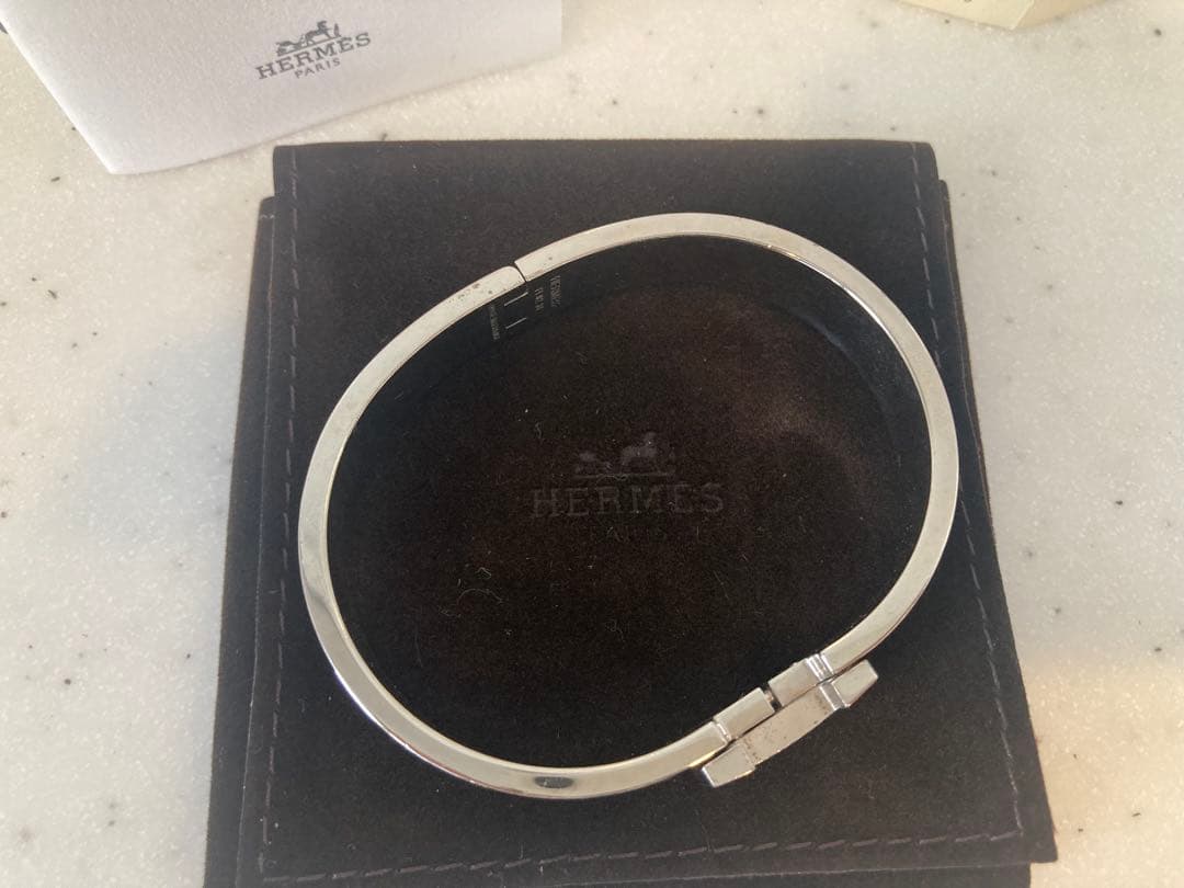 エルメス HERMES クリック HH ブレスレット T5 ノワール