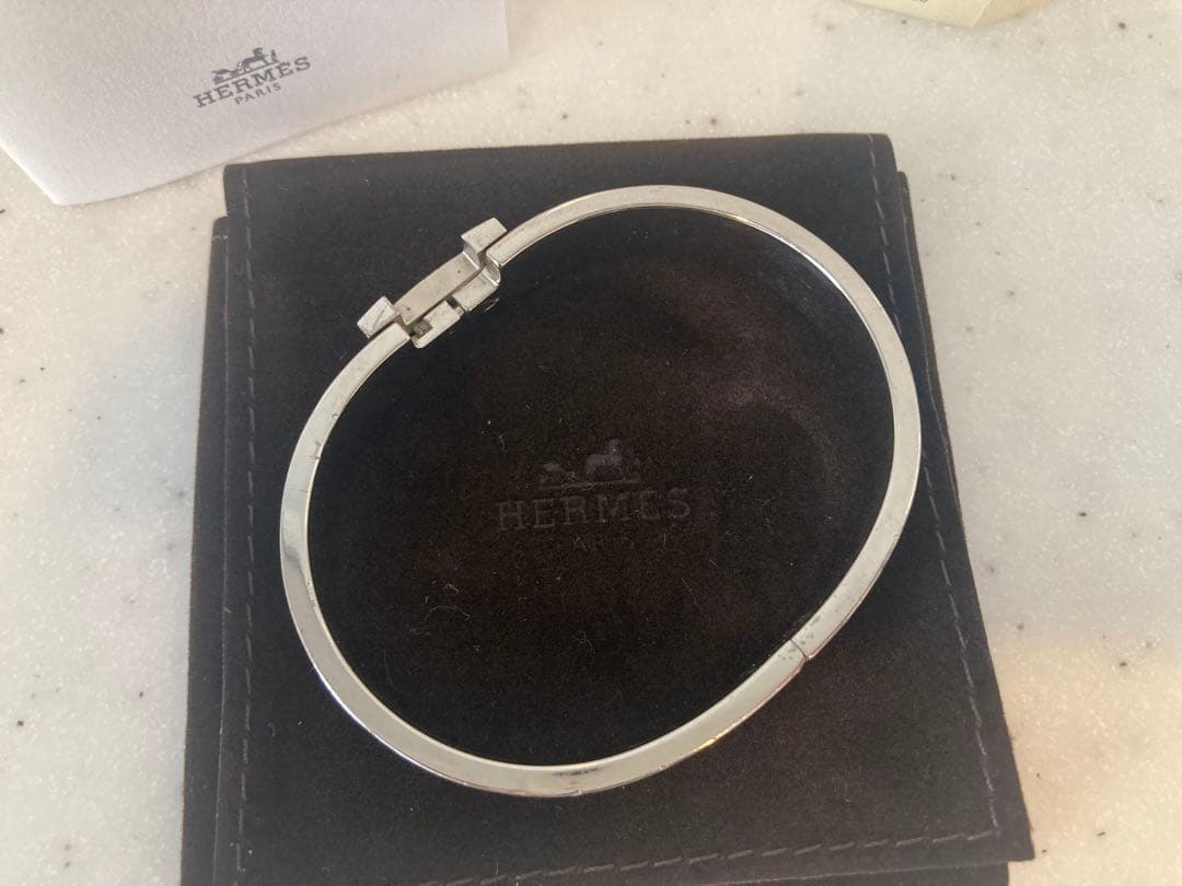 エルメス HERMES クリック HH ブレスレット T5 ノワール