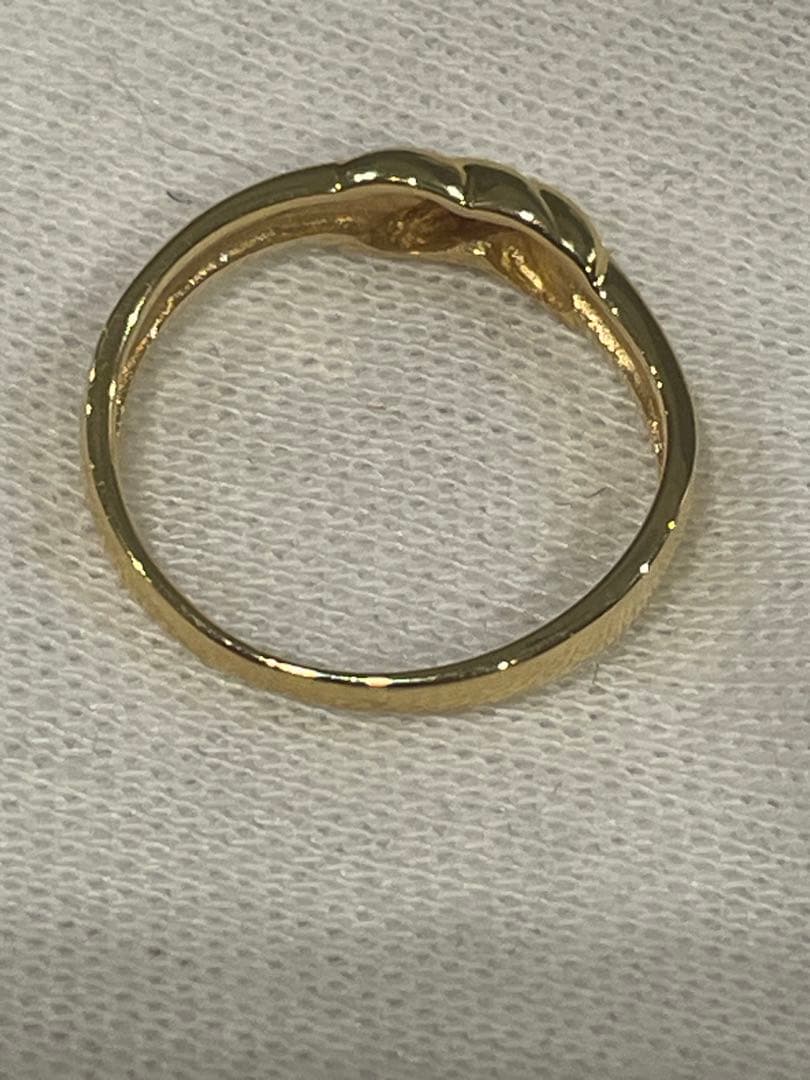 K18リング 18金指輪　k18 地金リング　18金ジュエリー　ゴールド