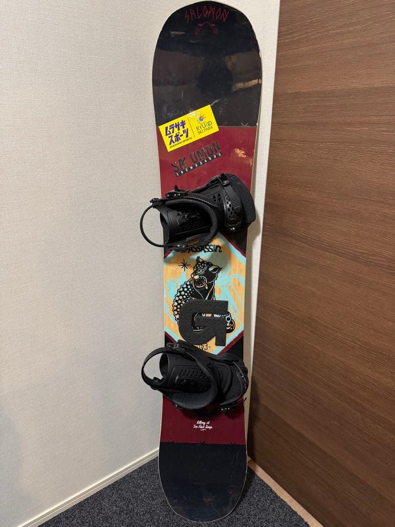 スノボード2点セット　SALOMON ASSASIN + Union Force