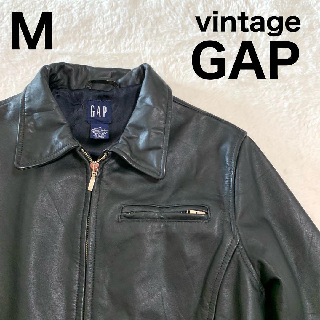 オールドGAP 90s レザージャケット Mサイズ