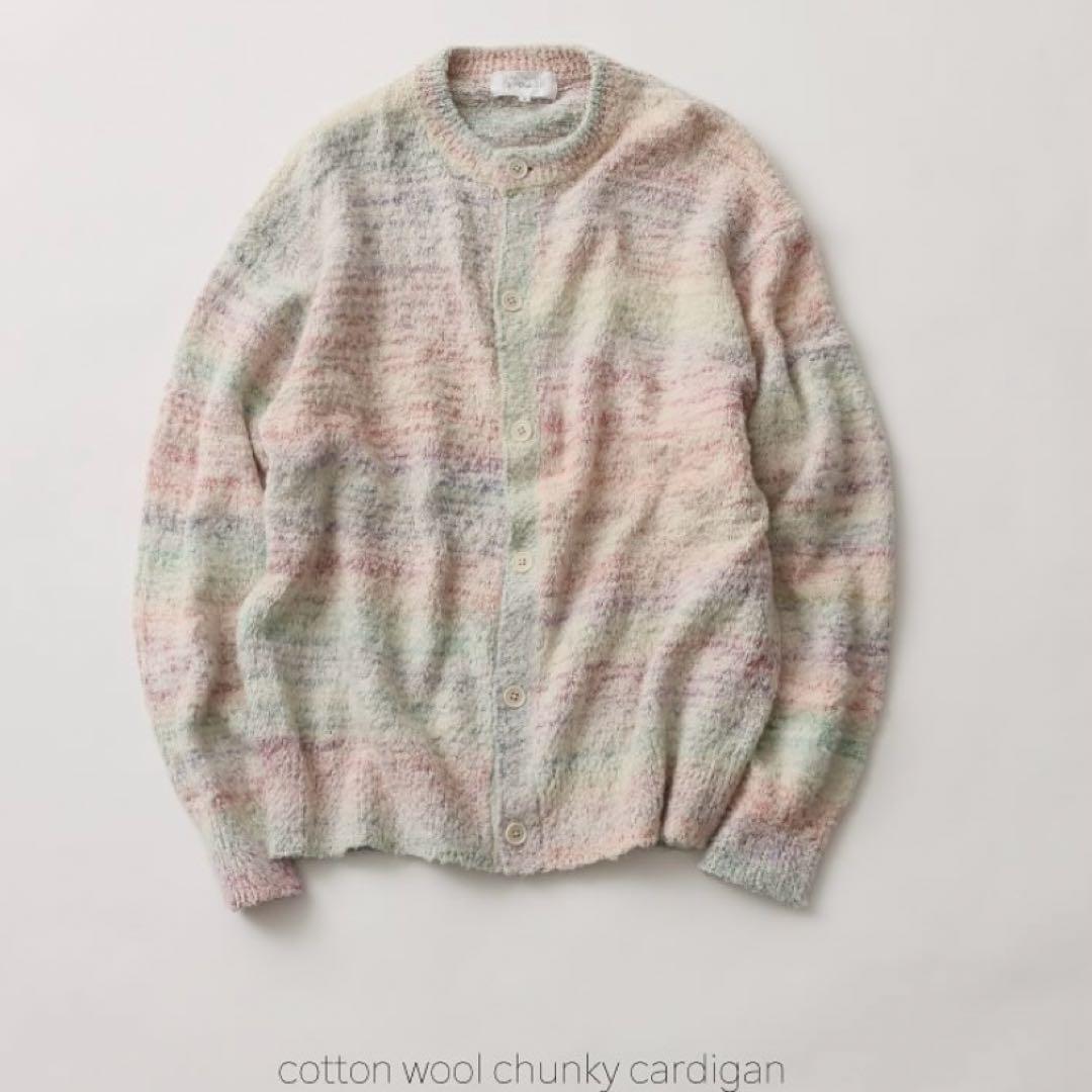 JOURNAL STANDARD FOLLコットンウールチャンキーカーディガン