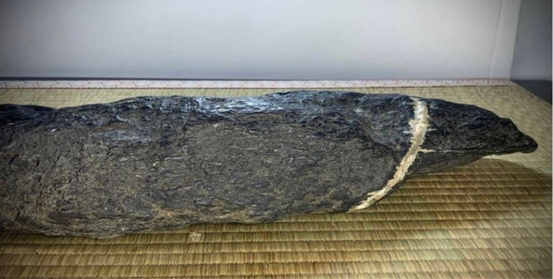 4321 佐治川石 横59(cm):6.8kg 鳥取県産 水石骨董美術品