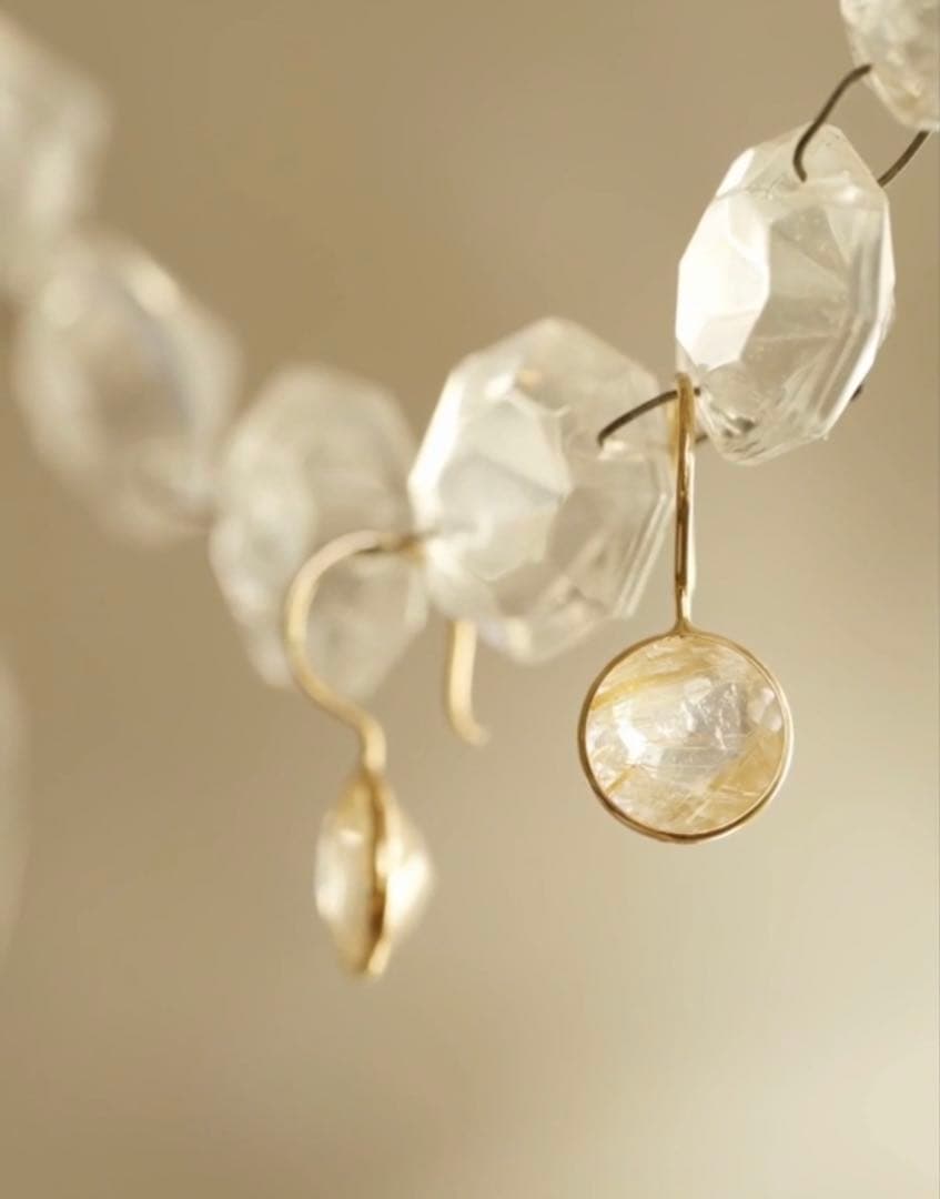 MARIHA Light Dreams ピアス M☆ゴールドルチル