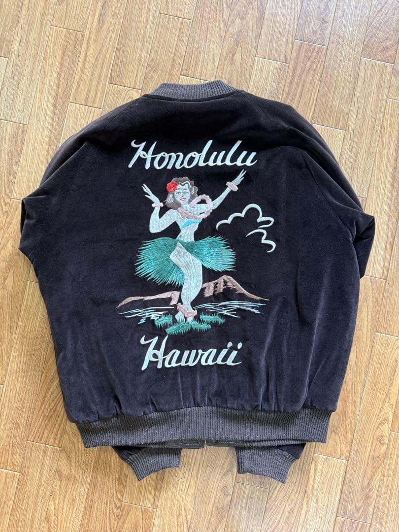 テーラー東洋 希少 別珍リバーシブルスカジャン