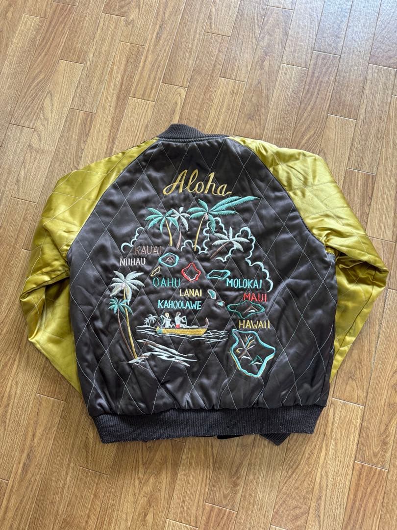 テーラー東洋 希少 別珍リバーシブルスカジャン