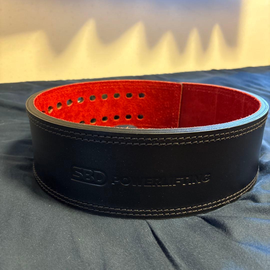 SBD パワーリフティングベルト 10mm Lサイズ