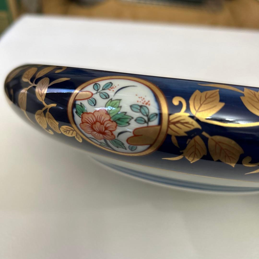 有田焼JAPAN 古伊万里金彩　8号鉄鉢