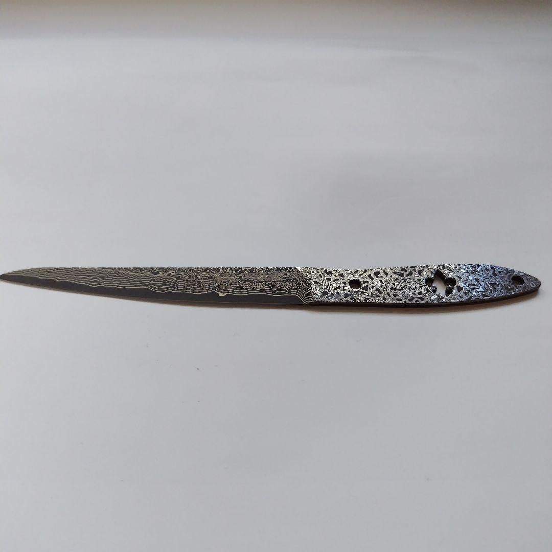 ダマスカスペーパーナイフ　ジーサカイ　ボーイスカウト日本連盟100周年記念品