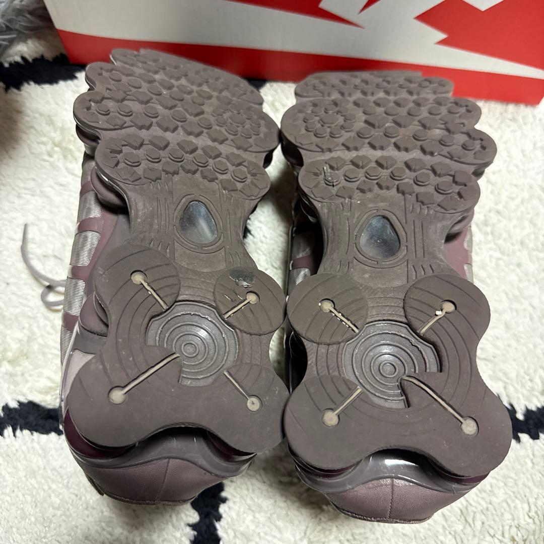 【美品】NIKE SHOX TL W AR3566-200 パープル