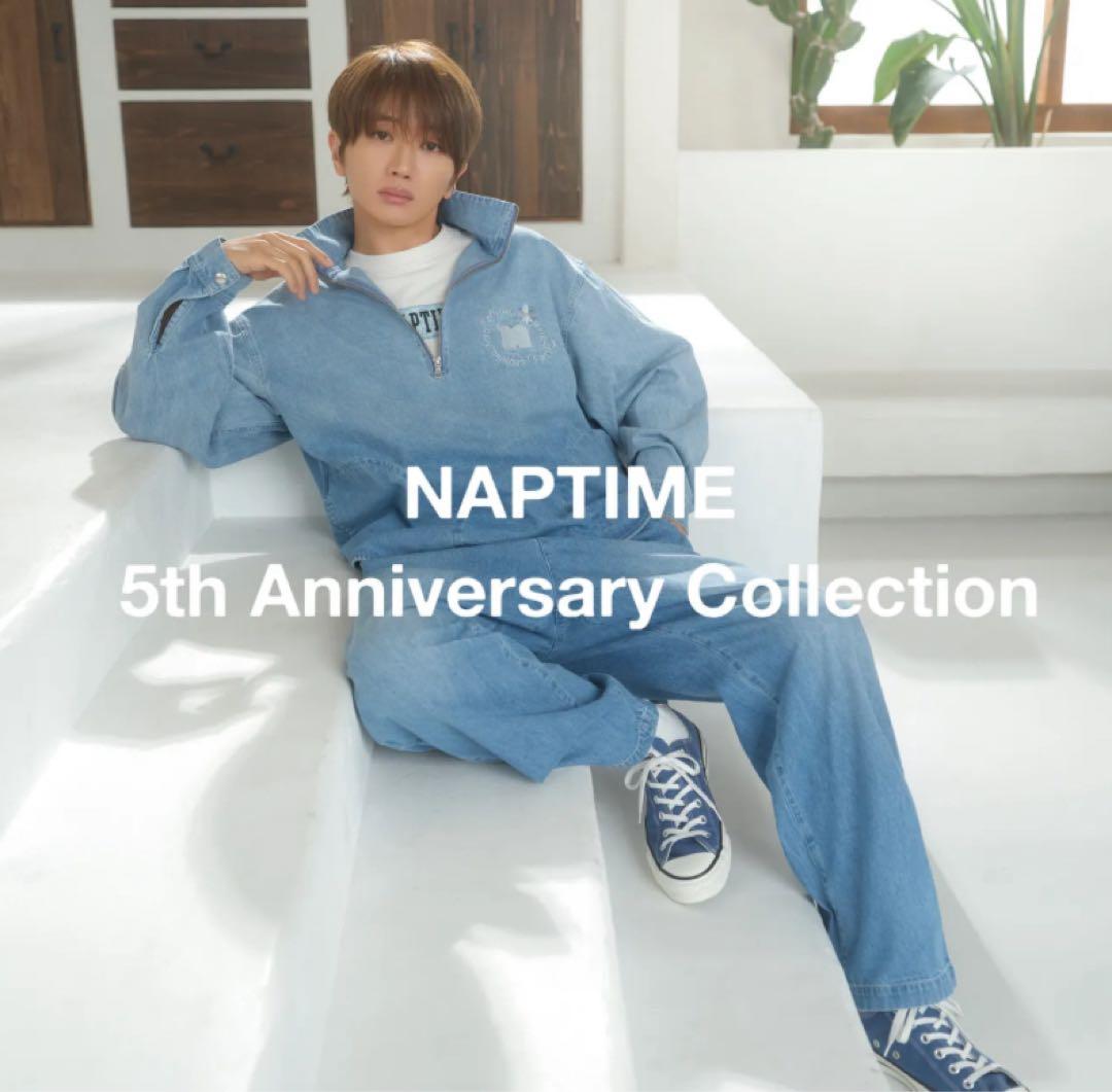 naptimeデニムプルオーバージャケット