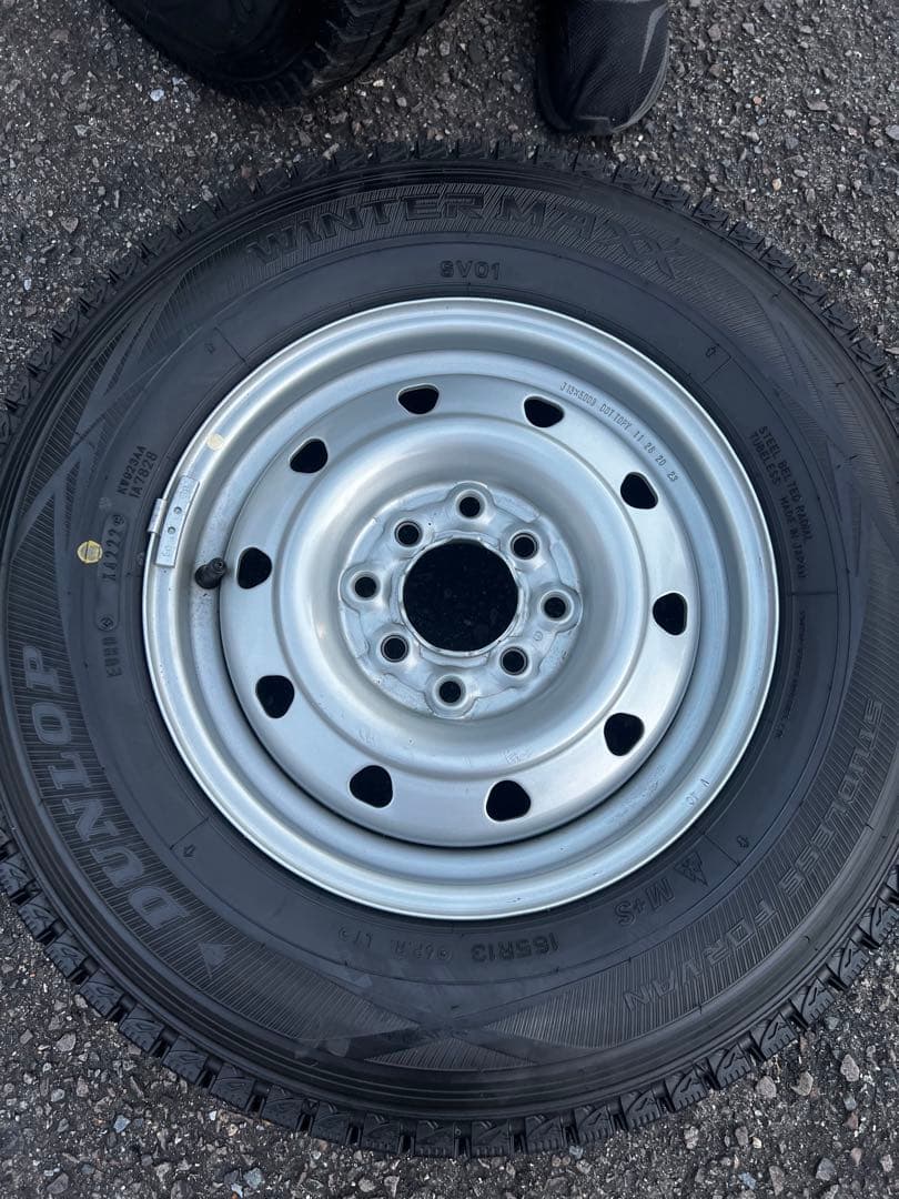 DUNLOP 165R13スタッドレスタイヤセット
