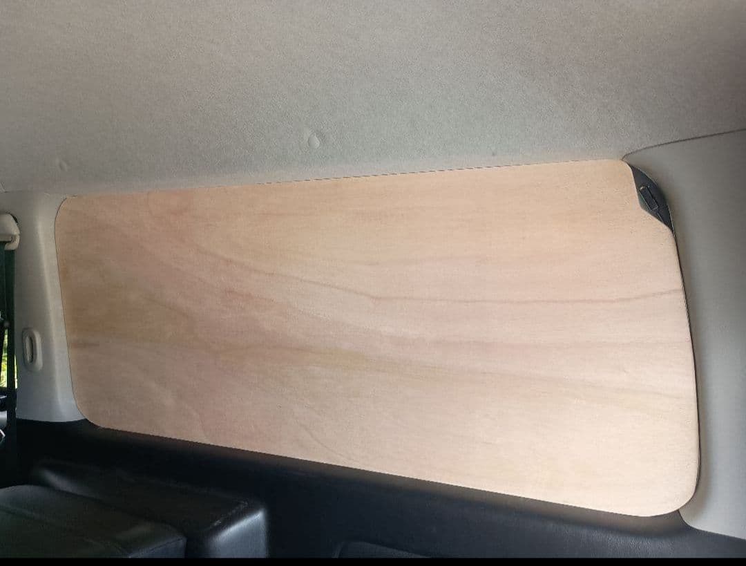 ハイエース　窓埋めパネル　サンシェード　左右セット　安心の9mm合板