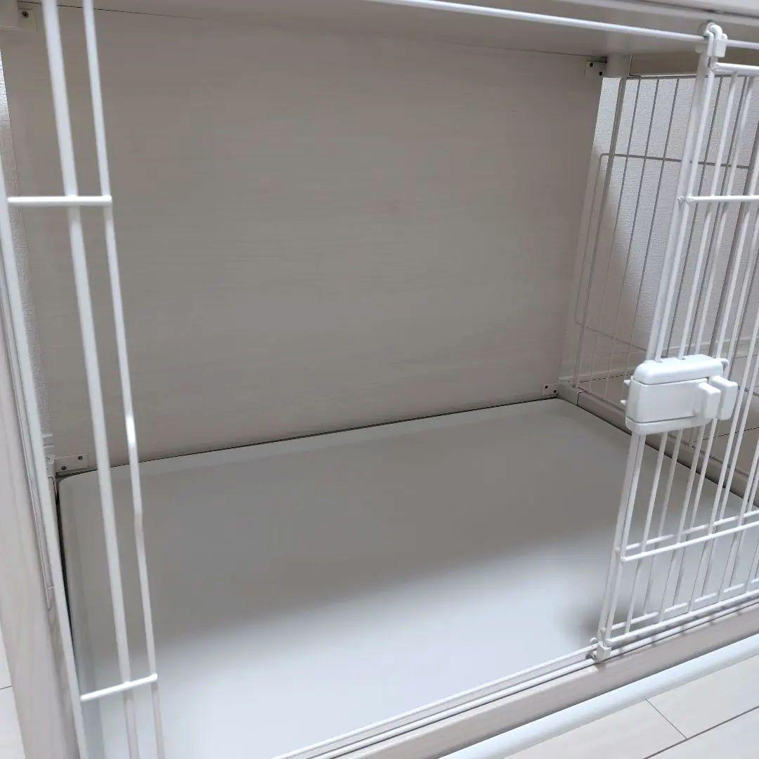 アイリスオーヤマ PIWS-960　ホワイト　木目調 サークル　犬　猫