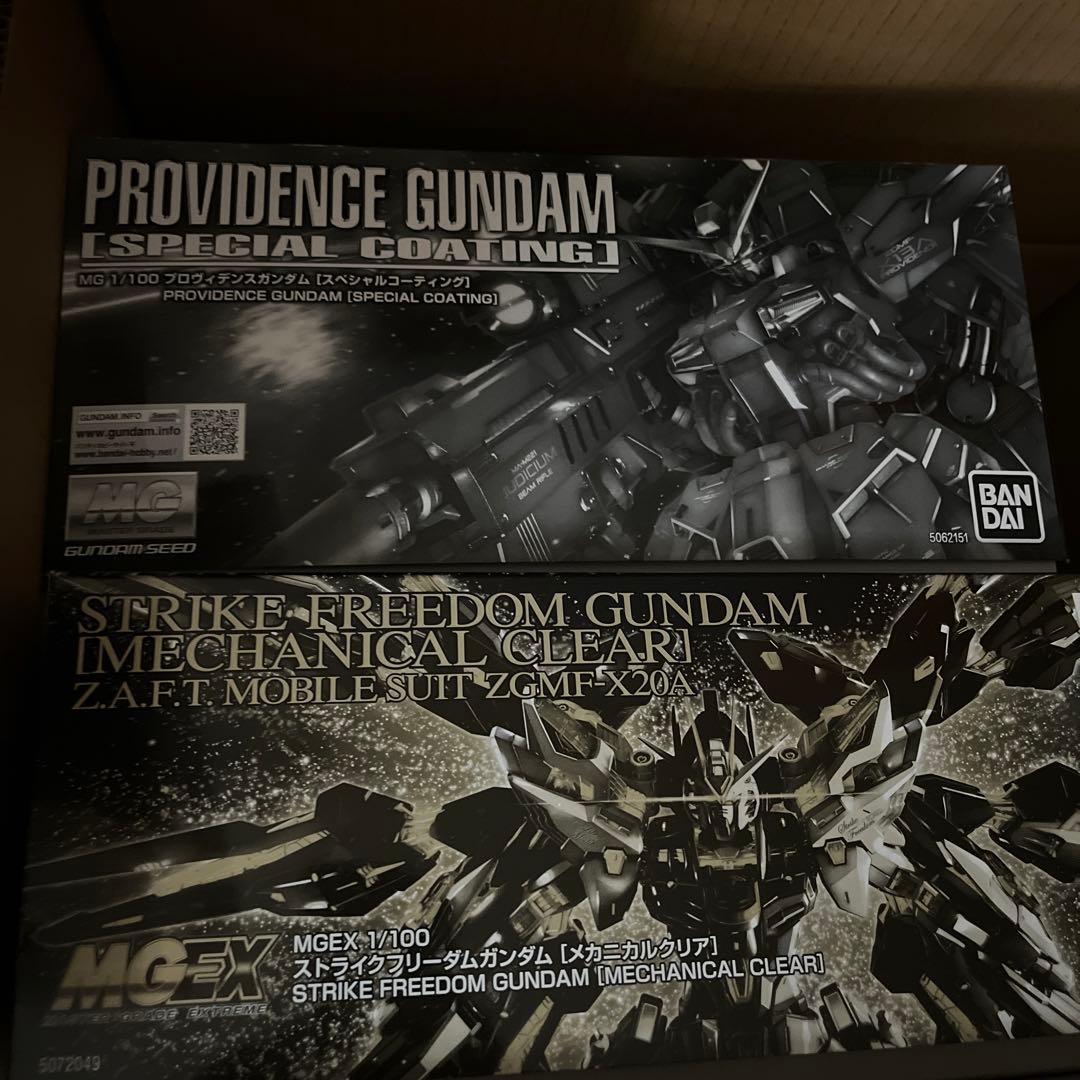 MGプロヴィデンスガンダムSPコーティング ストライクフリーダムメカニカルクリア