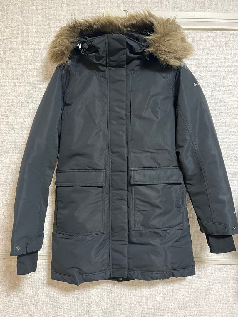 【ふみちゃん】Columbia コロンビア　ダウンジャケット　ロング