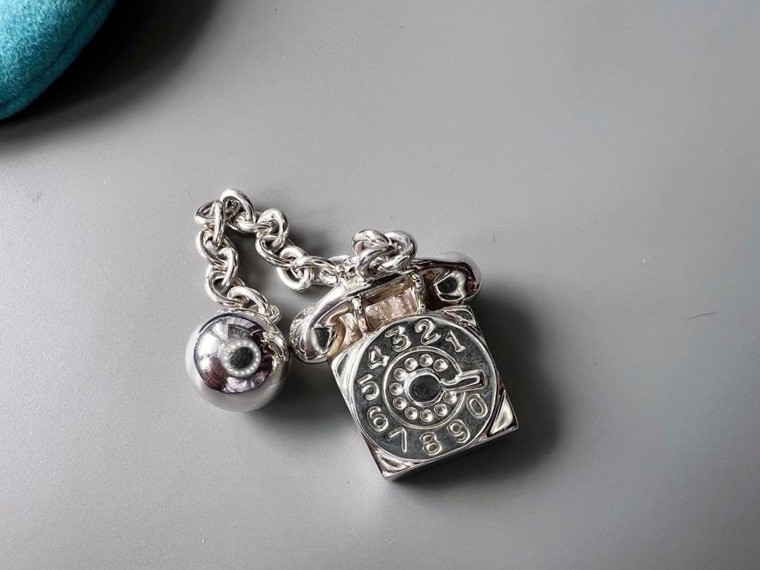 ティファニー　置物　インテリア　黒電話