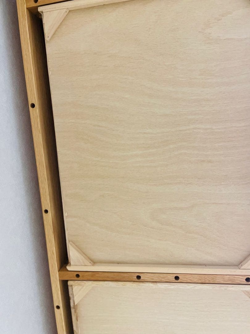 送料込み⭐︎らくらくメルカリ便⭐︎無印良品 無垢材デスク（引出付）オーク材