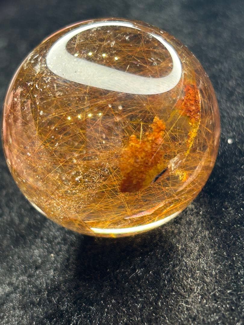 ✩.*˚ガーデン共生ルチル スフィア ✩.*˚台座なし