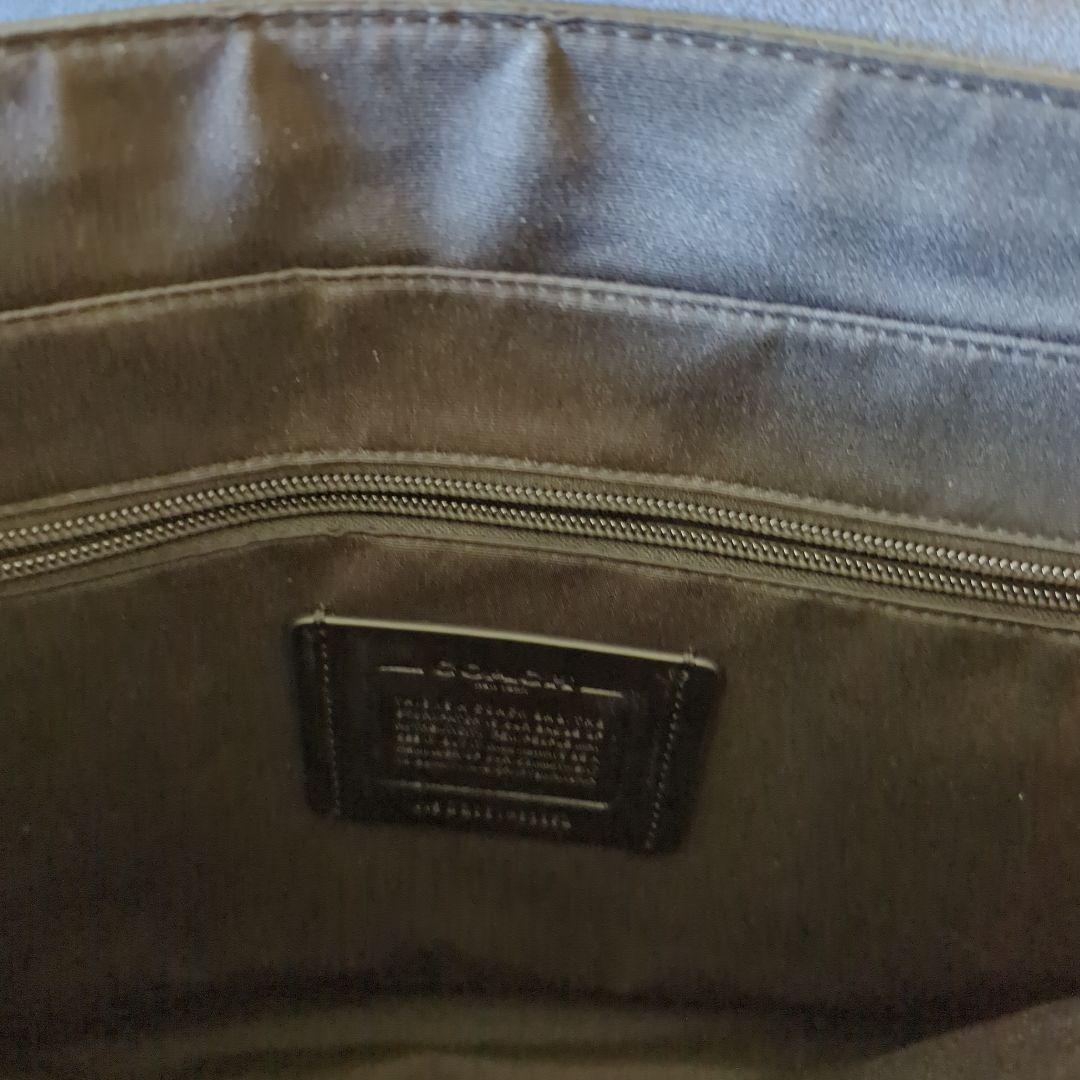 コーチ　COACH　レザー　メッセンジャーバッグ ブルー