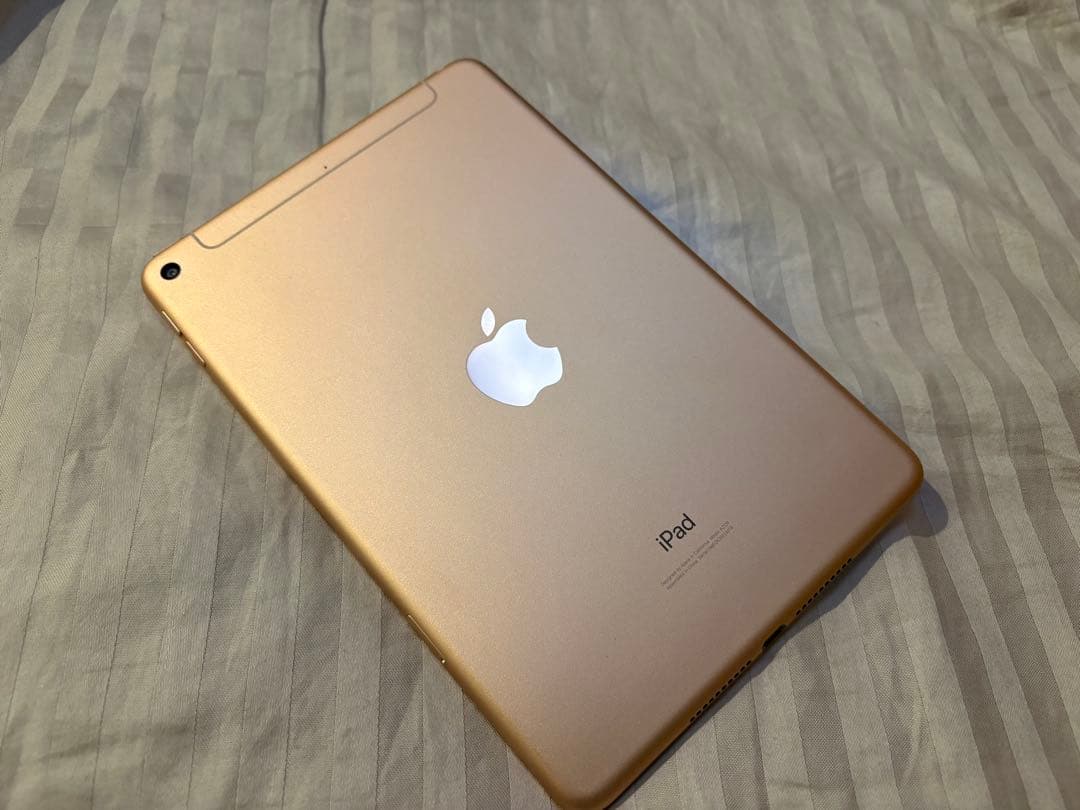 Apple iPad mini5 SIM フリー: ピンクゴールド