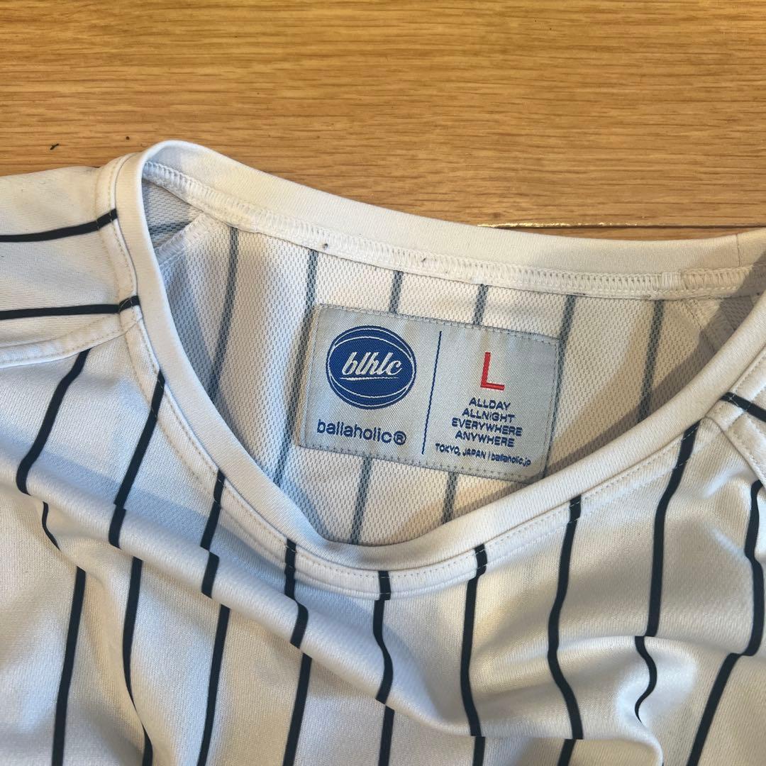 ballaholic ストライプ長袖カットソー Lサイズ 2色セット