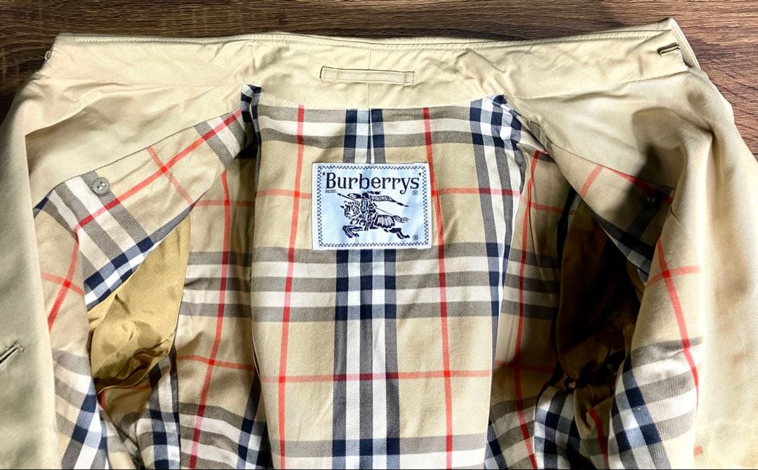 バーバリー Burberrys ベージュ ダブルブレスト トレンチコート