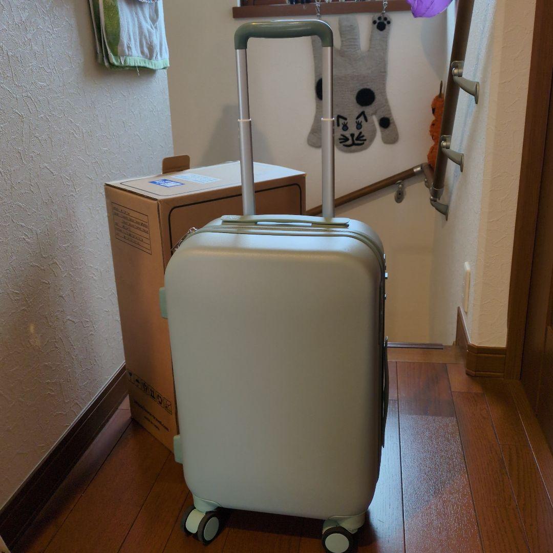 AWW キャリーケース 小型 機内持ち込みサイズ くすみグリーン