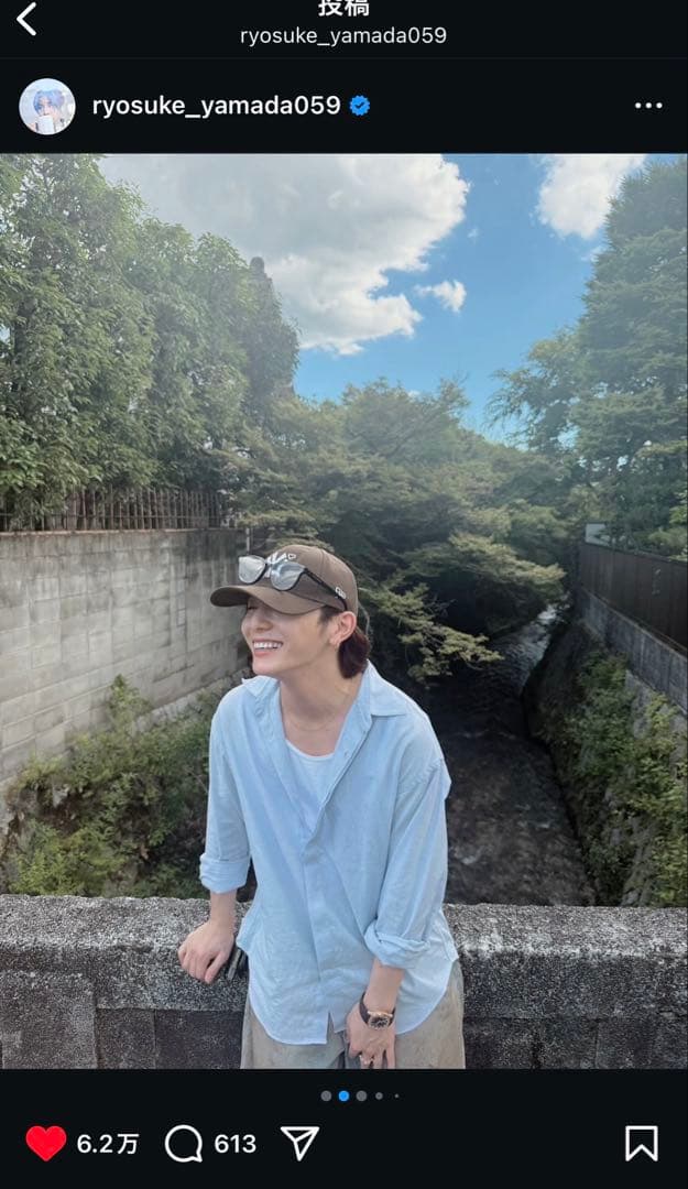 BASICKS NEWERA ベースボールキャップ　ネイビー　山田涼介着用