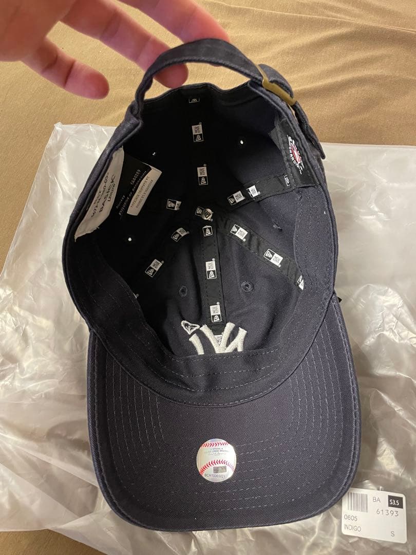 BASICKS NEWERA ベースボールキャップ　ネイビー　山田涼介着用