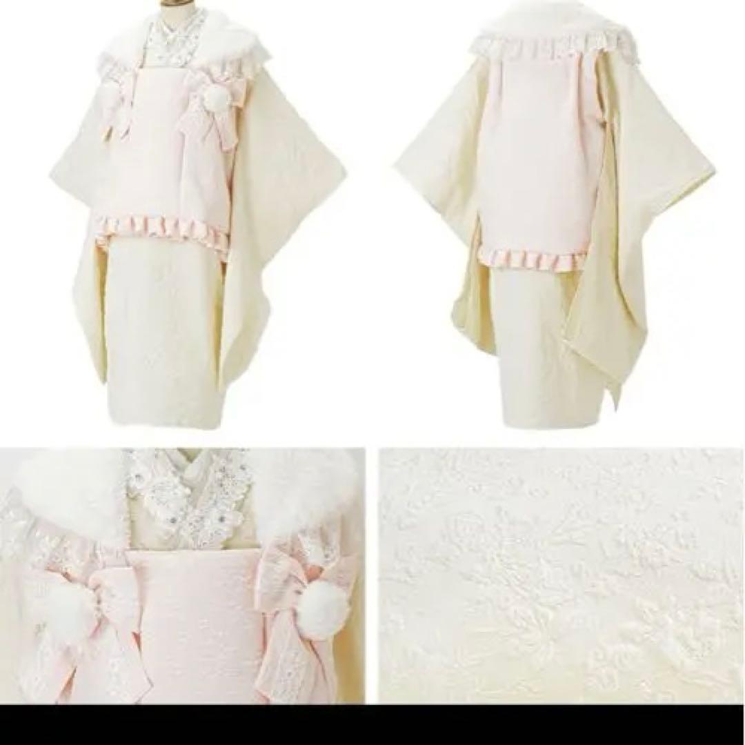 キャサリンコテージ 七五三　着物ドレス 100cm ワンピース➕ 被布セット