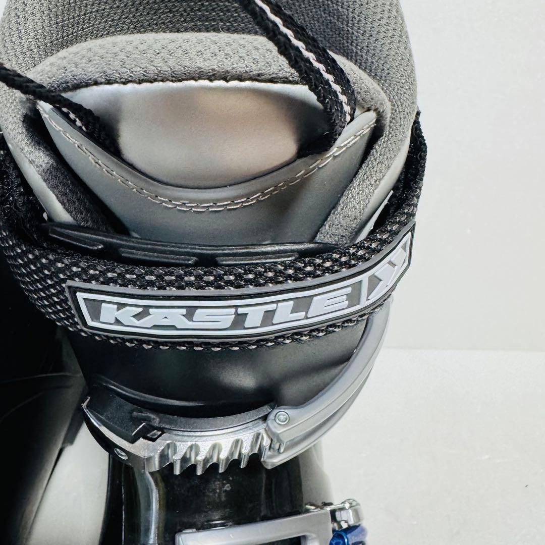 スキー ブーツ27cm27.5cm KASTLE ブラック黒色ブラック初心者