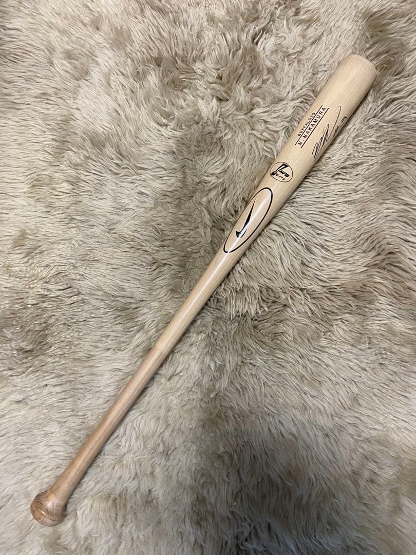 近鉄バファローズ中村紀洋実使用硬式バットナイキNIKENPBプロ野球支給品