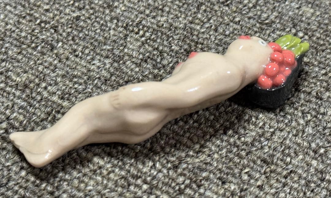 九谷焼 北井真衣 抹茶碗 フリーカップ ヴィーナス 箸置き いくら軍艦 セット