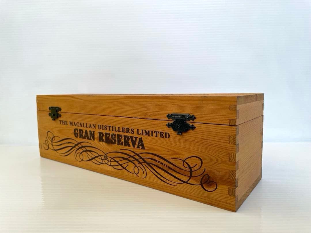 【レア】マッカラン グランレゼルバ 18年 1979年1997年 空箱 木箱