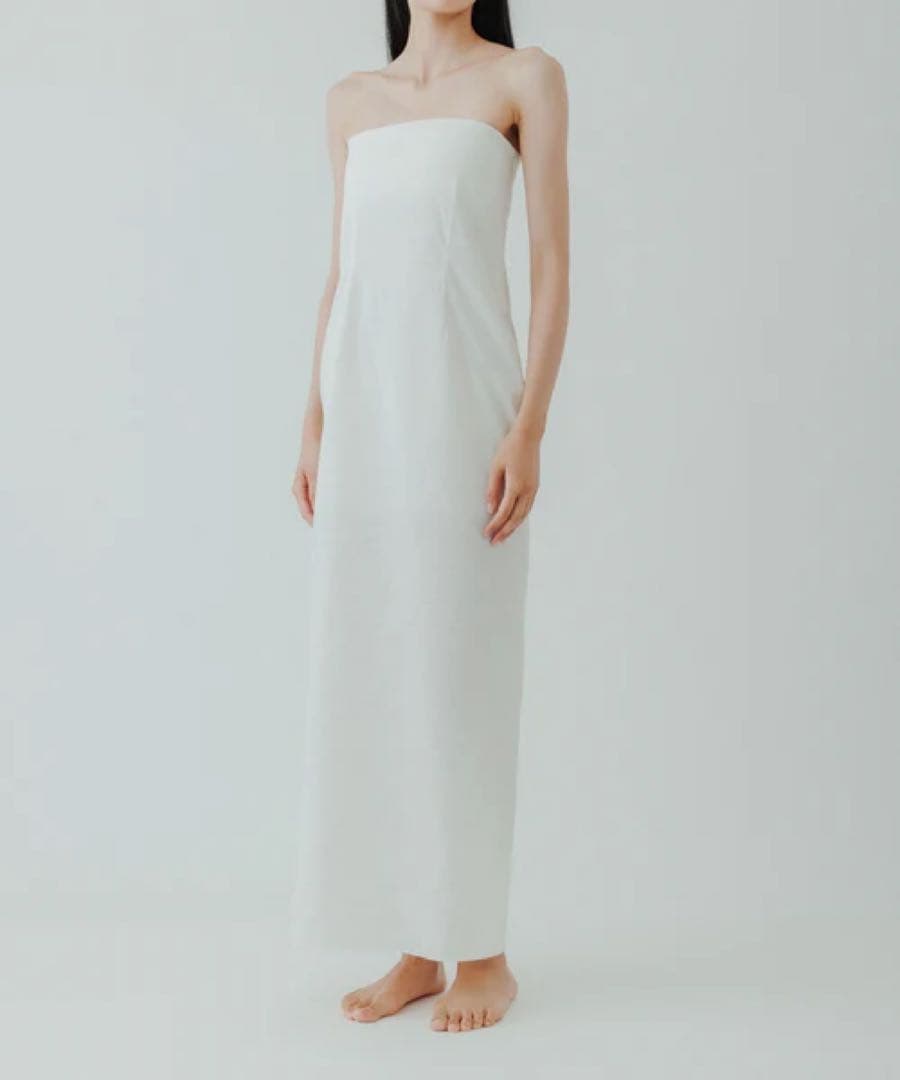 【yo BIOTOP】Sheer tight long bere dress