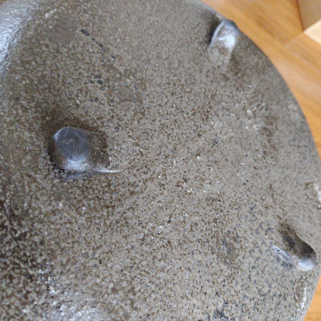 和食器　三つ足平皿　作家「荒木義隆」