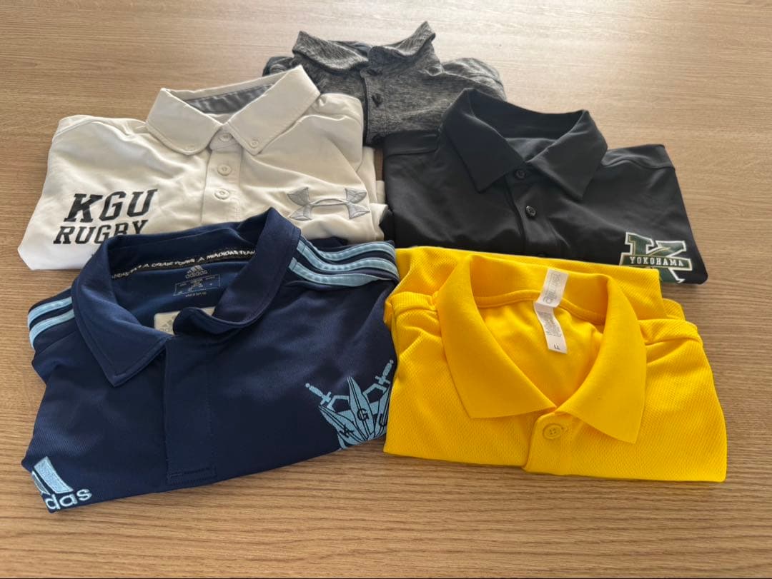 関東学院大学　ラグビー　ポロシャツ5枚セット　激レア