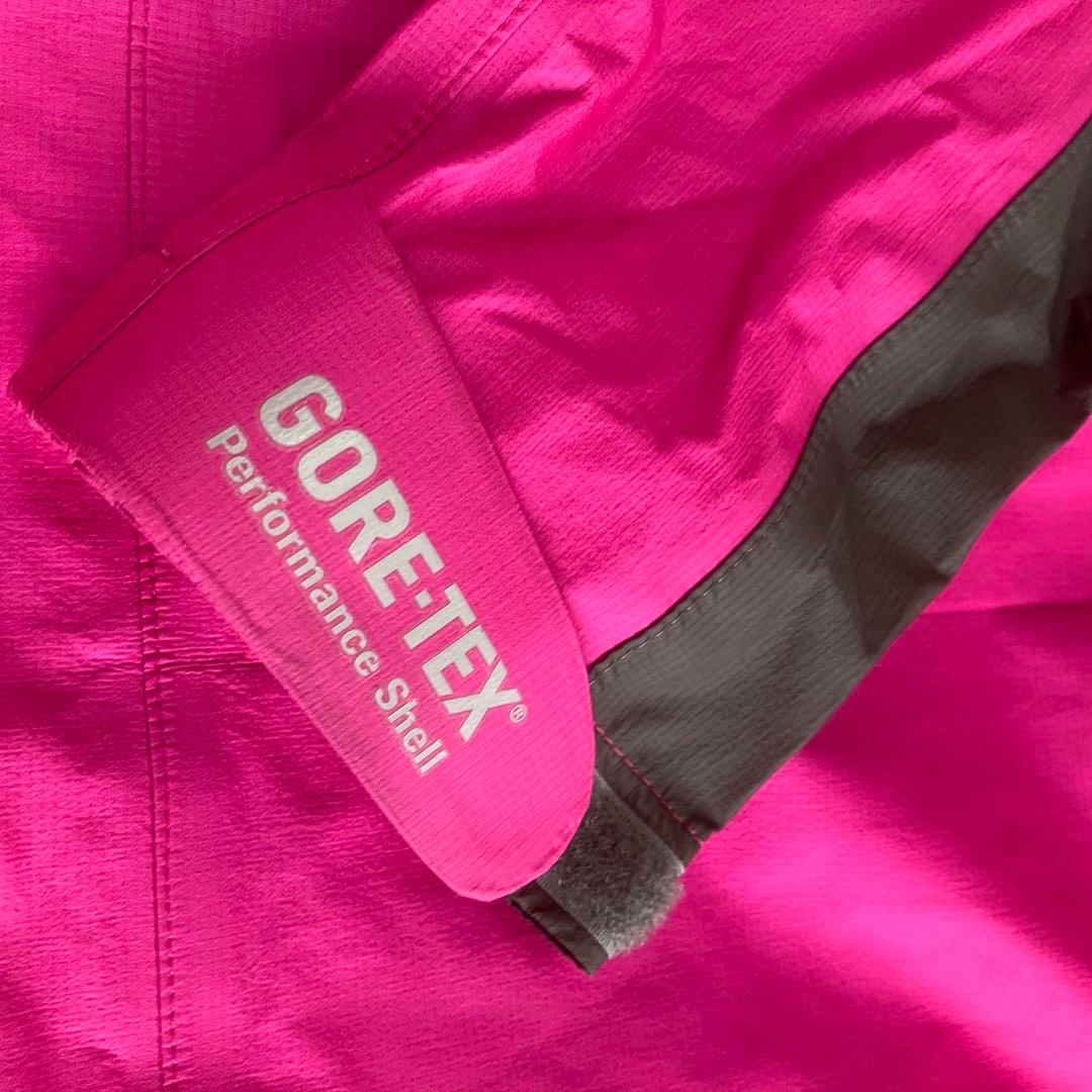 MAMMUT　マムート　レインウェア　ゴアテックス　ピンク×グレー　上下　M