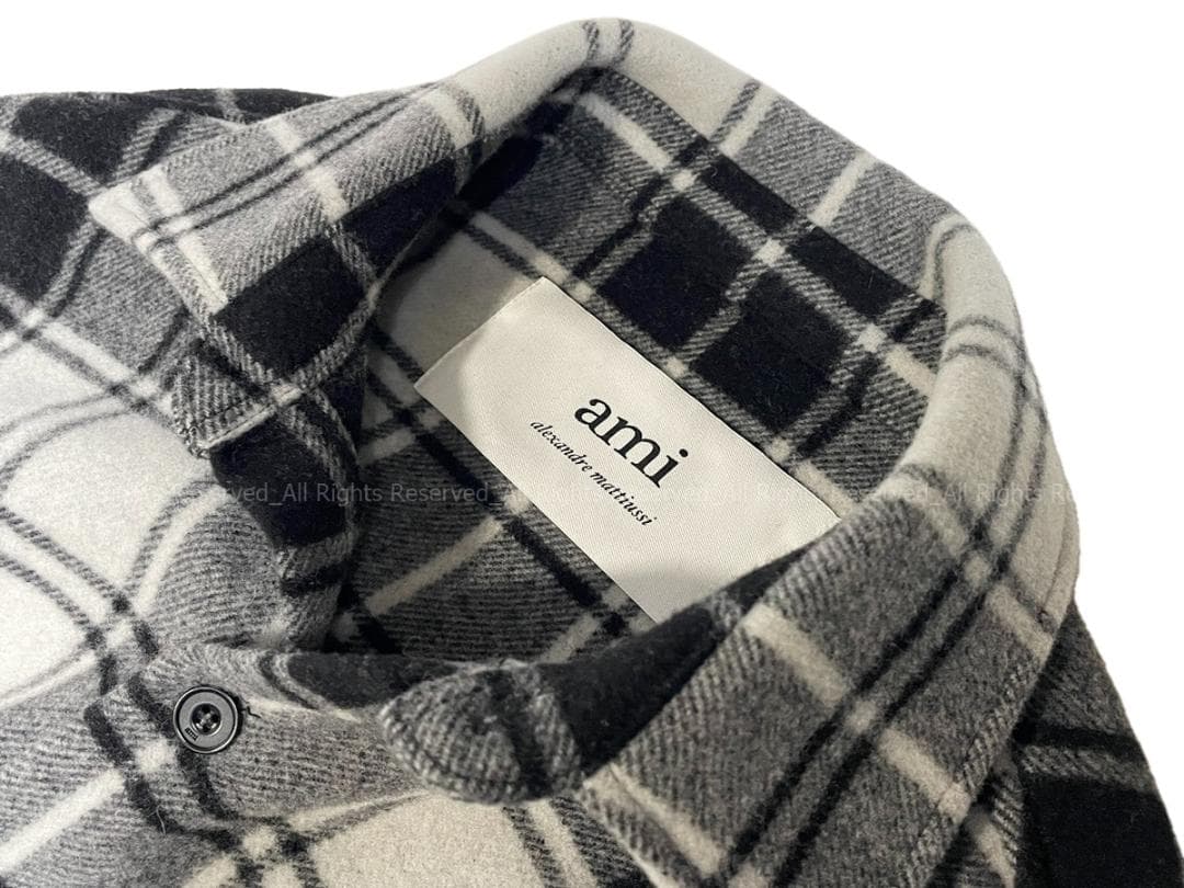 m*v様 AMI PARIS Flannel 　アミパリス　フランネル　シャツジ