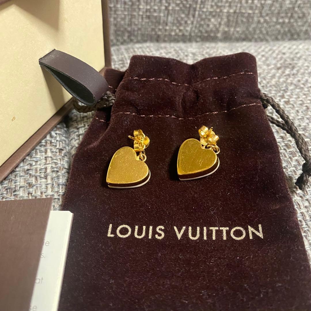 ルイヴィトン LOUIS VITTON ブックルドレイユ ロックミー ピアス