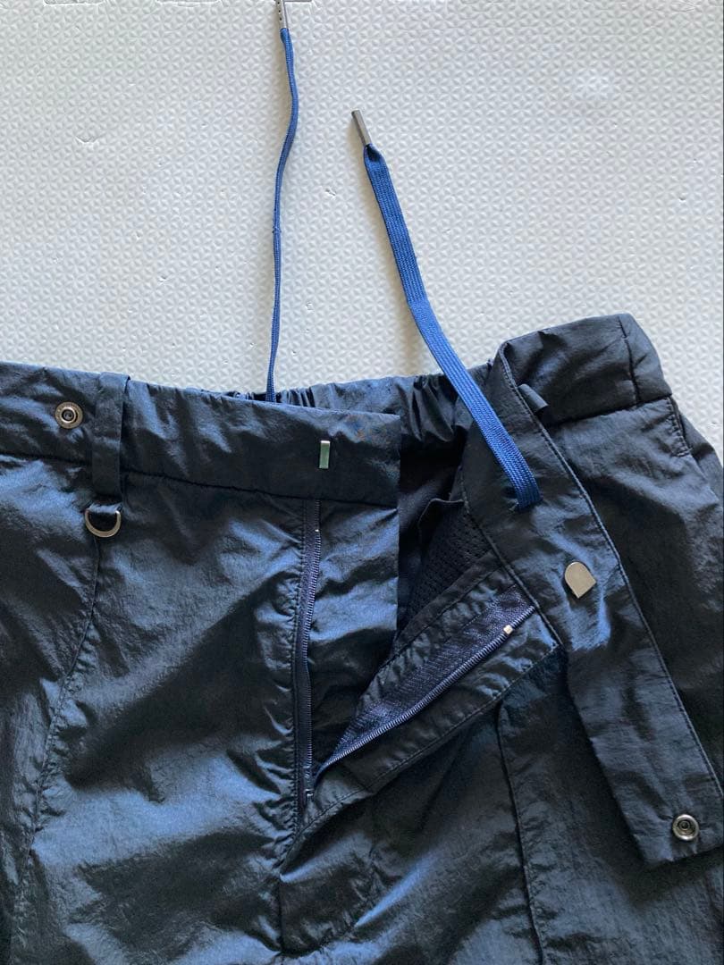 パンツ WIDE DAD NYLON STRAIGHT PANTS