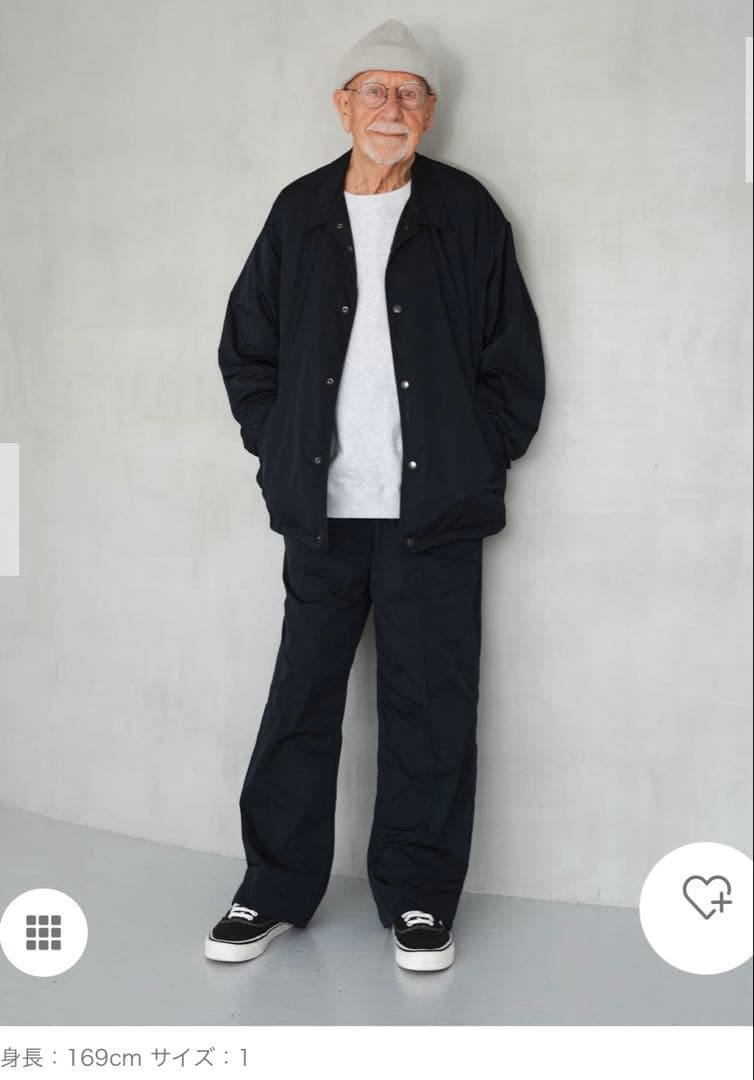 パンツ WIDE DAD NYLON STRAIGHT PANTS