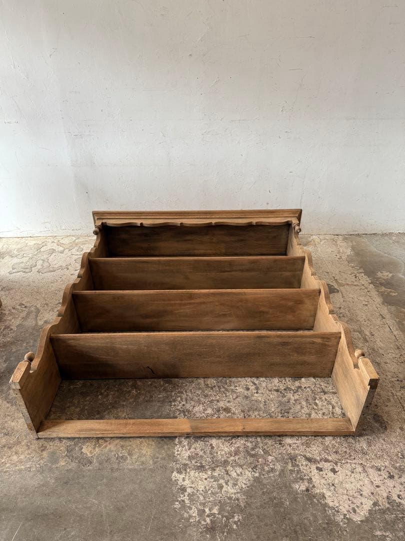 ビンテージ オープンブックシェルフ　オープンキャビネット