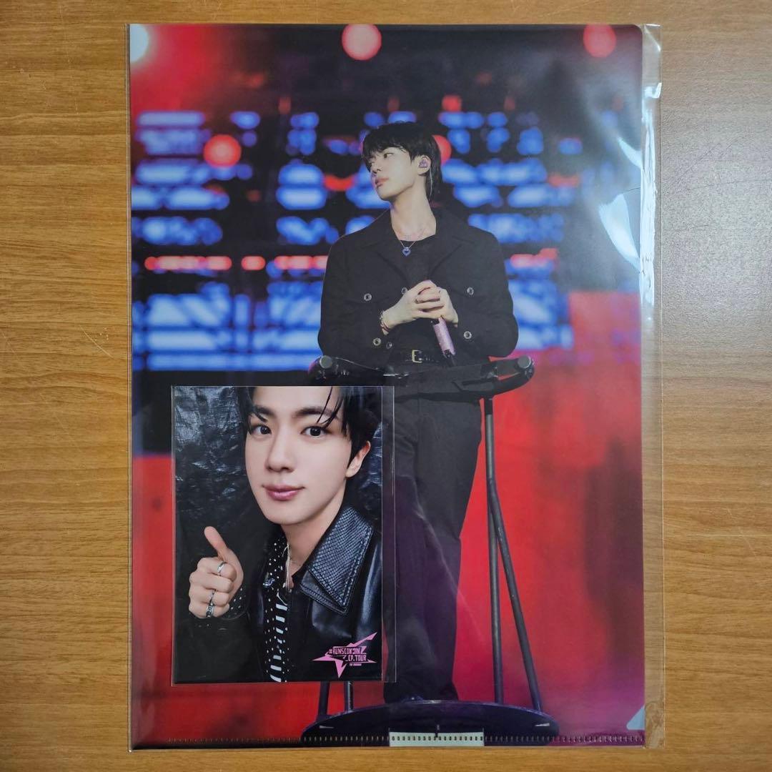 JPFC特典 JIN RUNSEOKJIN L版ブロマイド クリアファイル