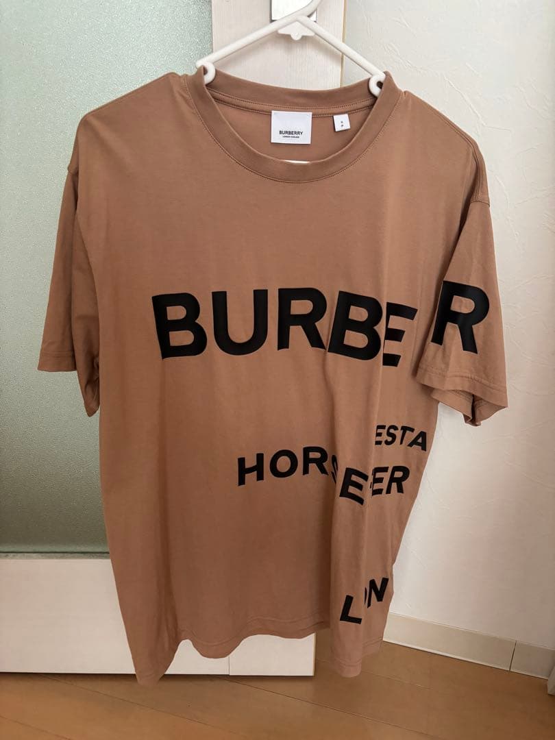 最終価格☆BURBERRY ロゴ Tシャツ S ベージュ