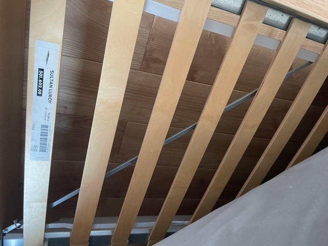 IKEA イケア　マルム　ベッドフレーム 収納付き140x200