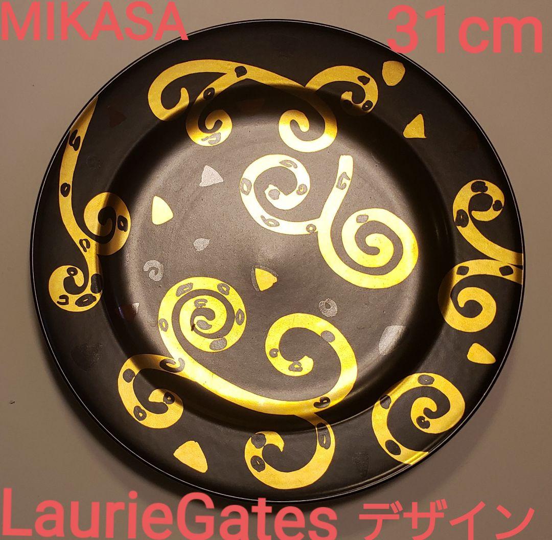 MIKASA 金箔　LaurieGatesデザイン　31cm